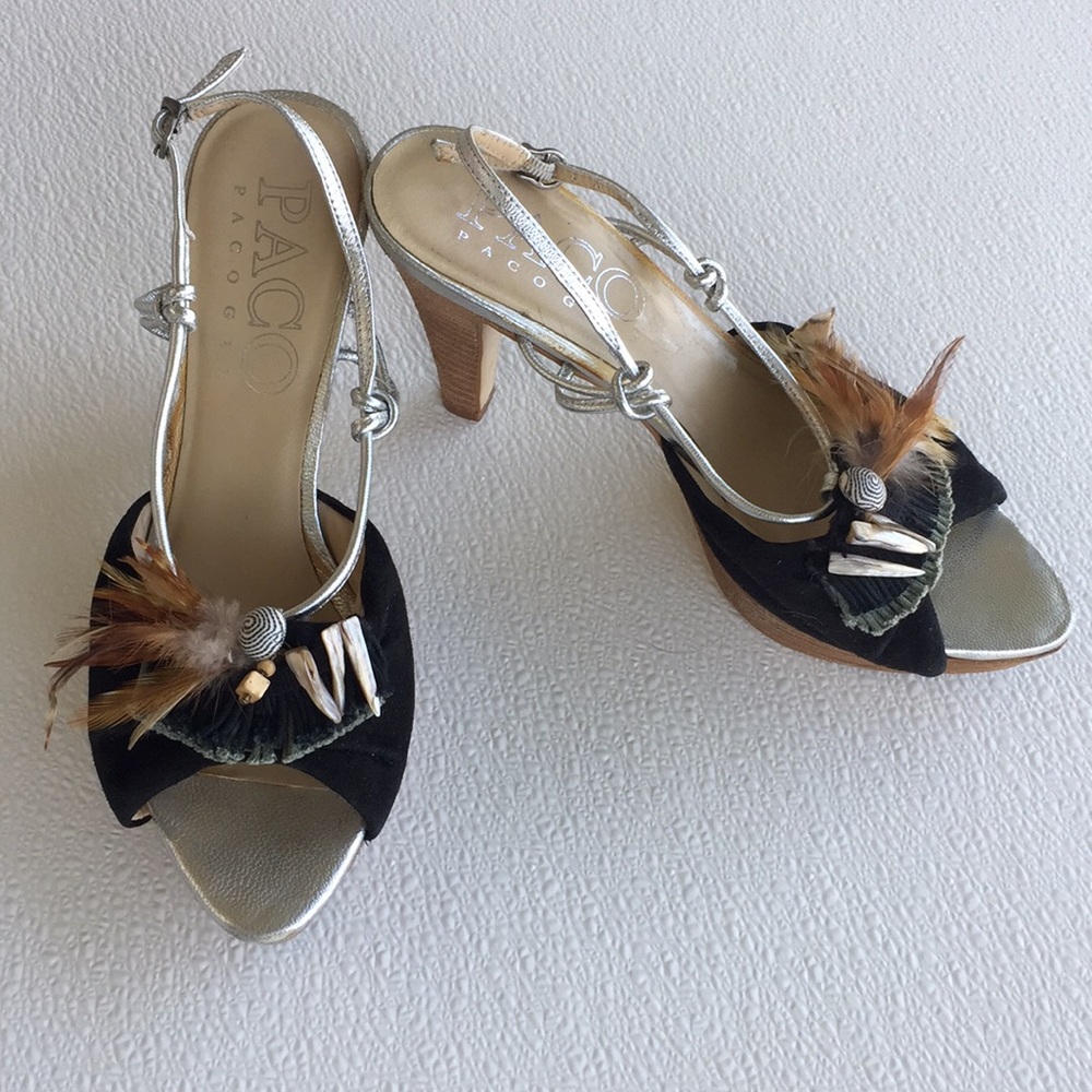 PACO Gil boho tribal heel 9